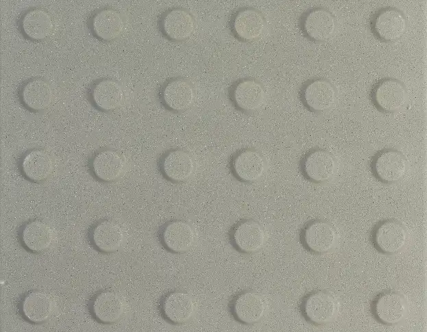 Grey Tactile15® tile with warning studs