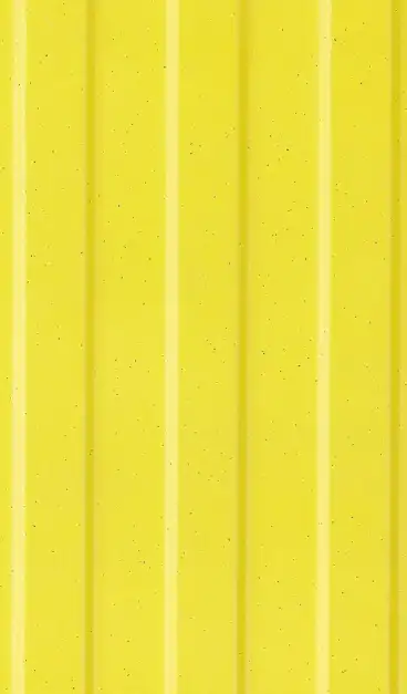 Yellow Tactile15® tile with raised guidance bars