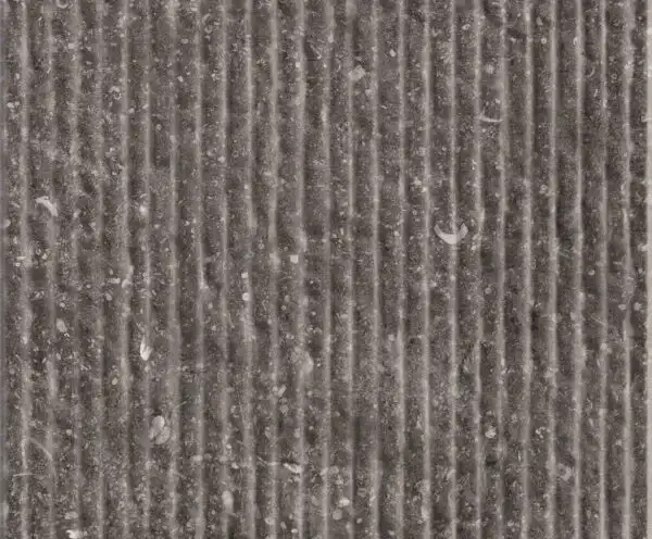 Close-up of a black Tablet20 SNT® tile with ribbed relief